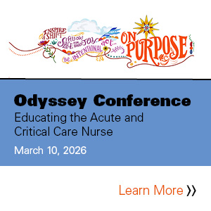 2026 Odyssey Conference: Educating the Acute and Critical Care Nurse Banner